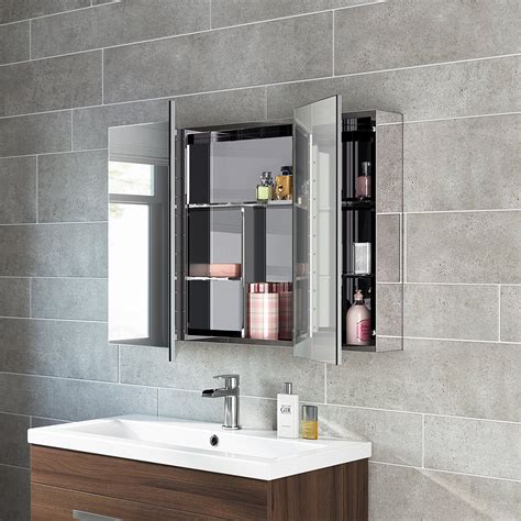 stainless steel bathroom cabinets with mirror|bathroom mirror cabinet with shelves.